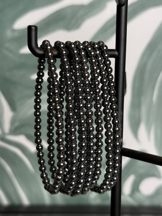 Hematiet Armband 4 mm – Kracht, Balans & Bescherming