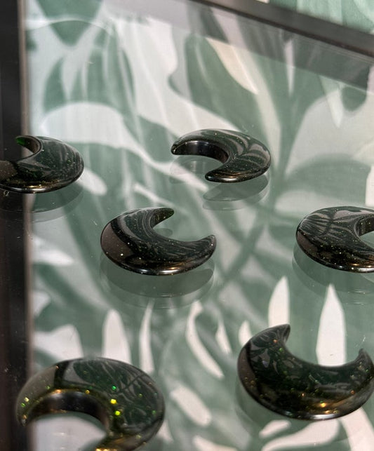 Goudsteen maantje groen