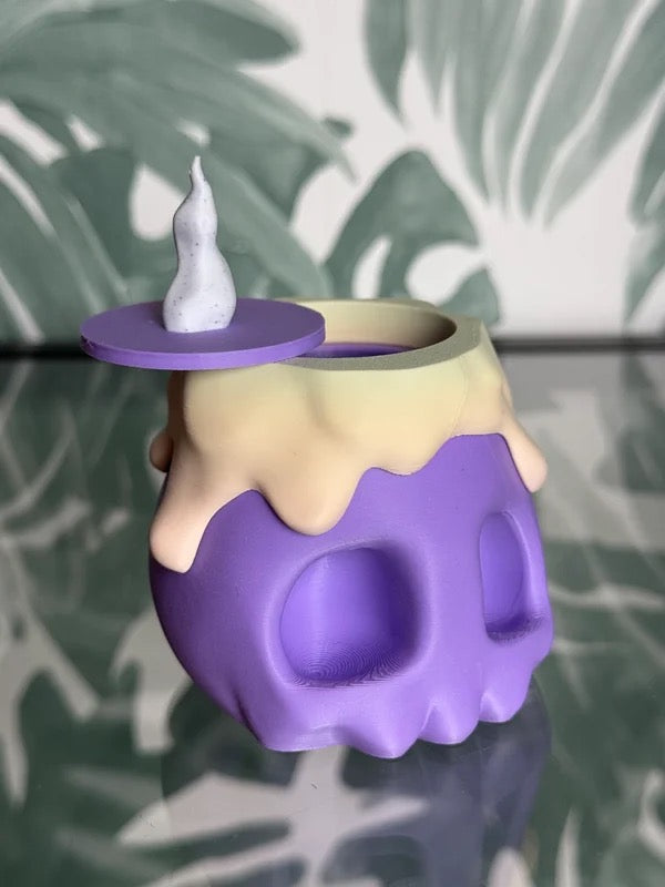 Skull bewaarbakje / waxinelichthouder