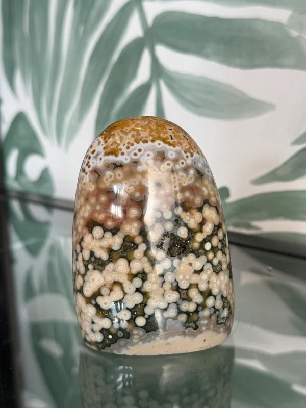 Oceaan jaspis sculptuur #no.251