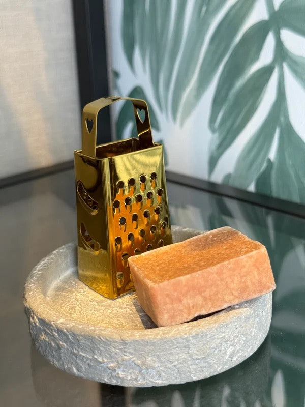 ✨ Raspje goud – voor amberblokjes