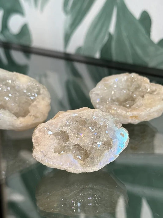 Kwarts geode angel aura