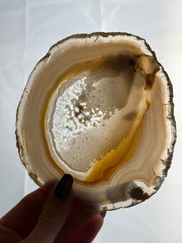 Agaat schijf natuurlijk #no.53
