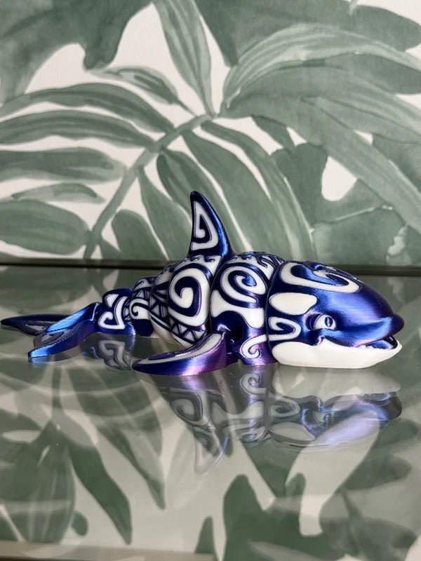 Flexi tattooed orca