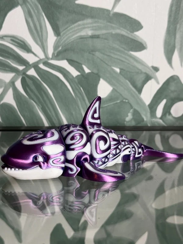 Flexi tattooed orca