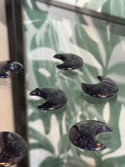 Goudsteen maantje blauw