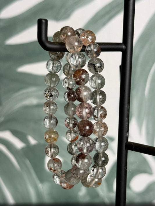 Lodoliet armband 8 mm – inzicht, rust & dromen