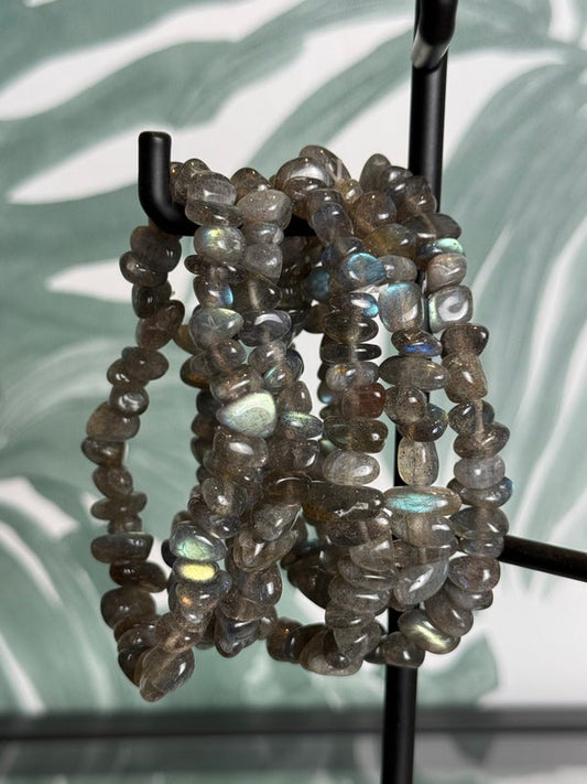 Labradoriet split armband ex (bescherming & intuitie)