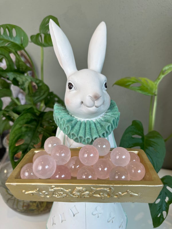Rozenkwarts mini sphere