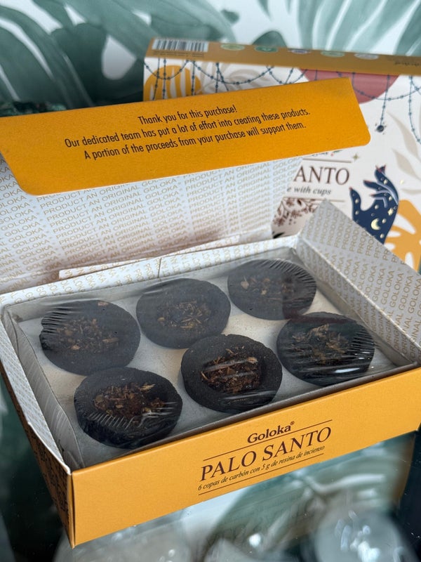 Palo santo smudge cups (zuivering & bescherming)