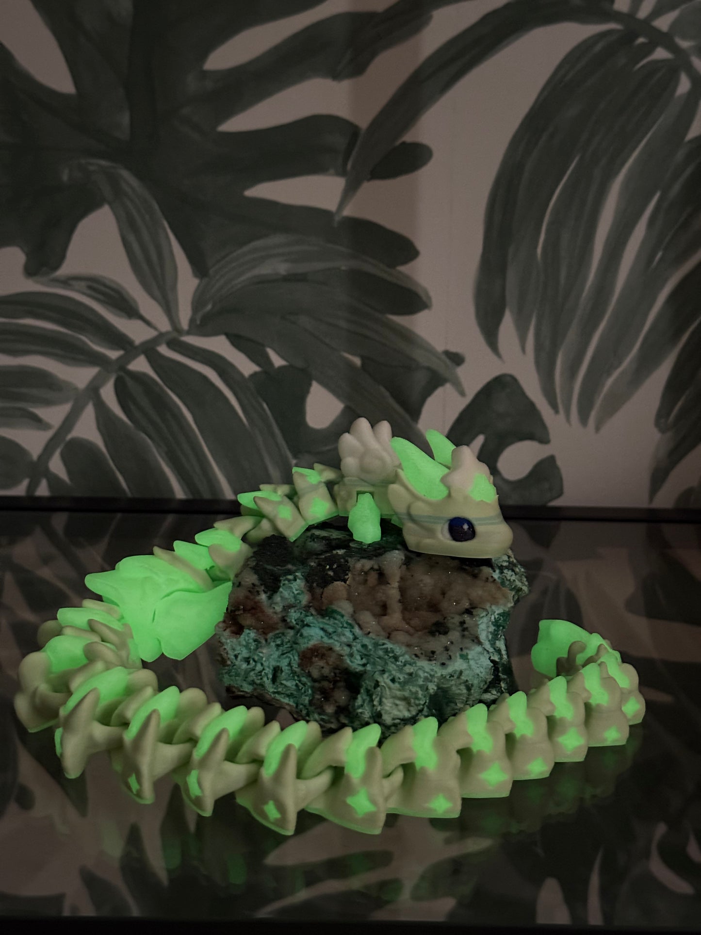 Flexi draak - glow in the dark
