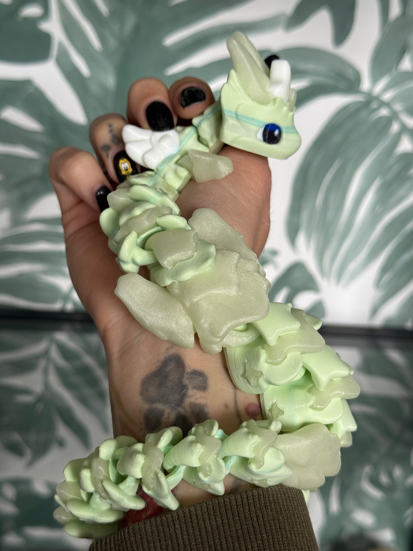 Flexi draak - glow in the dark