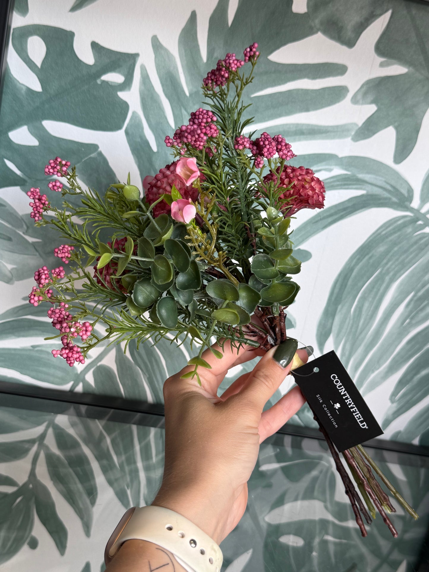 Kunstbloemen boeket Countryfield – 30 cm