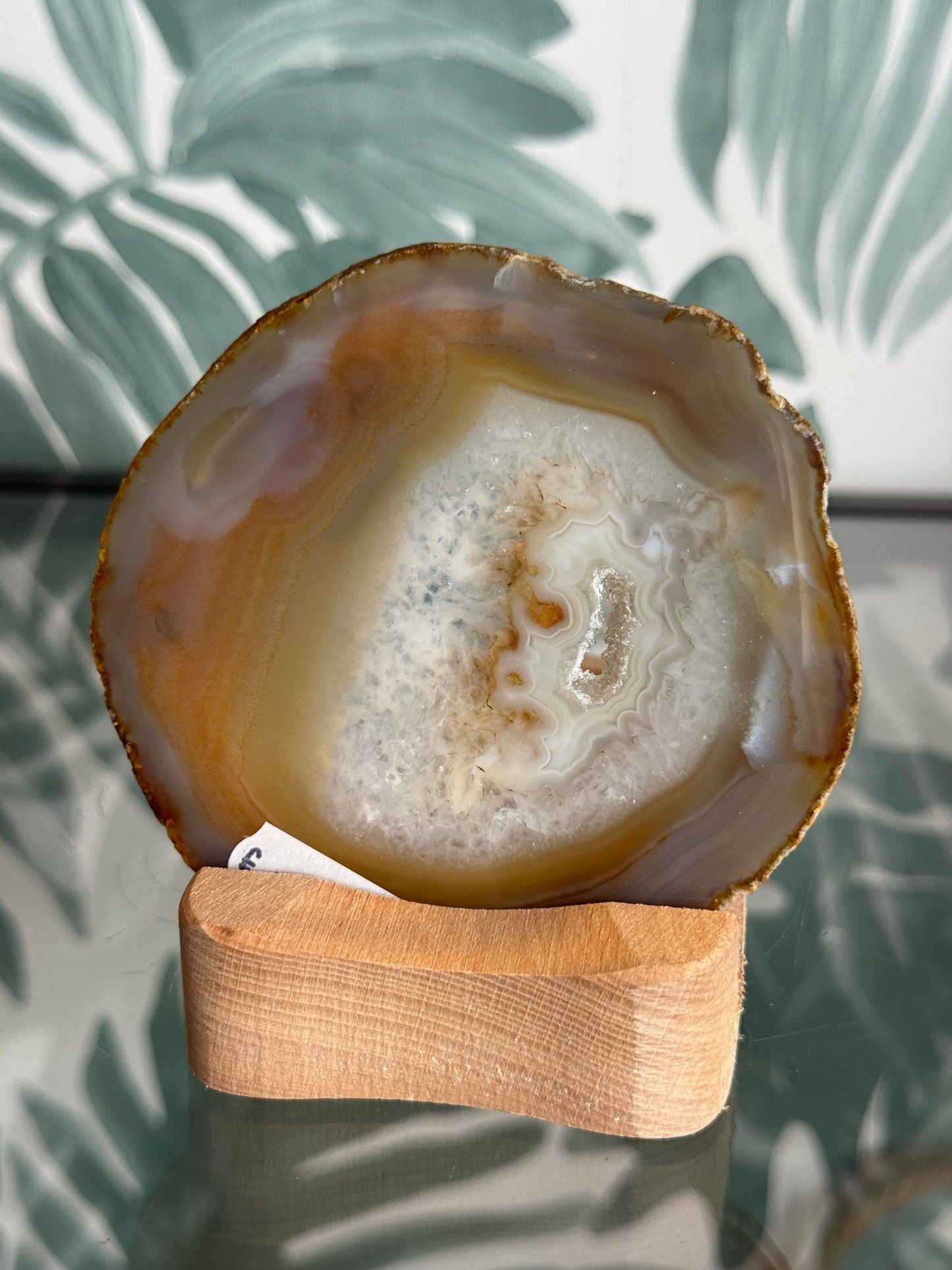 Agaat schijf natuurlijk - #no.223