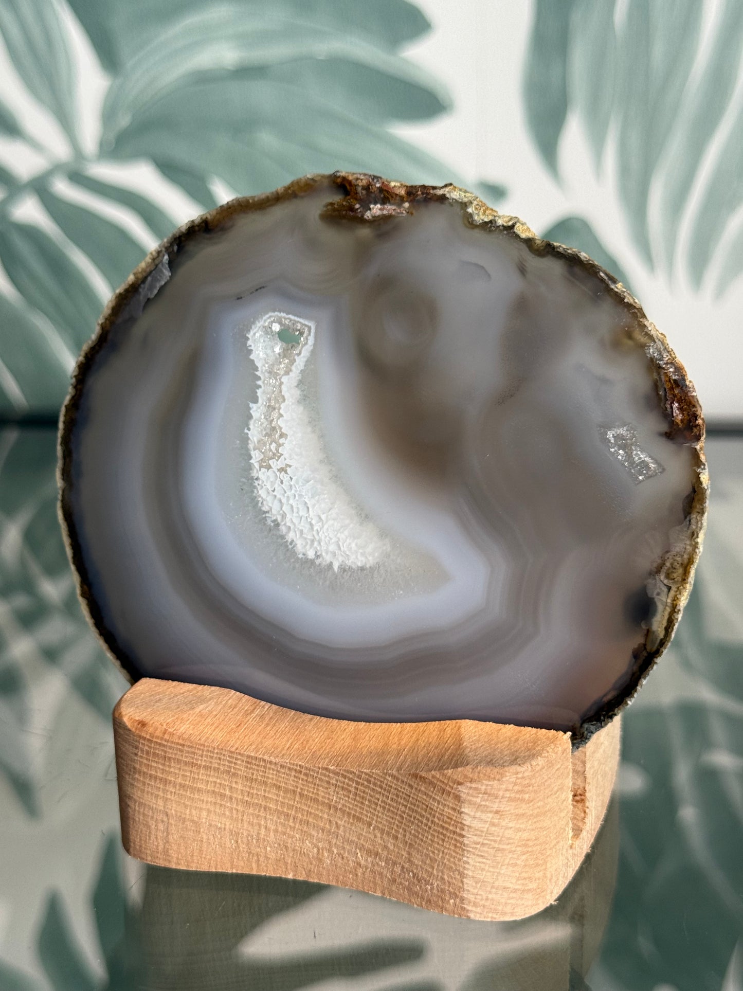 Agaat schijf natuurlijk - #no.234
