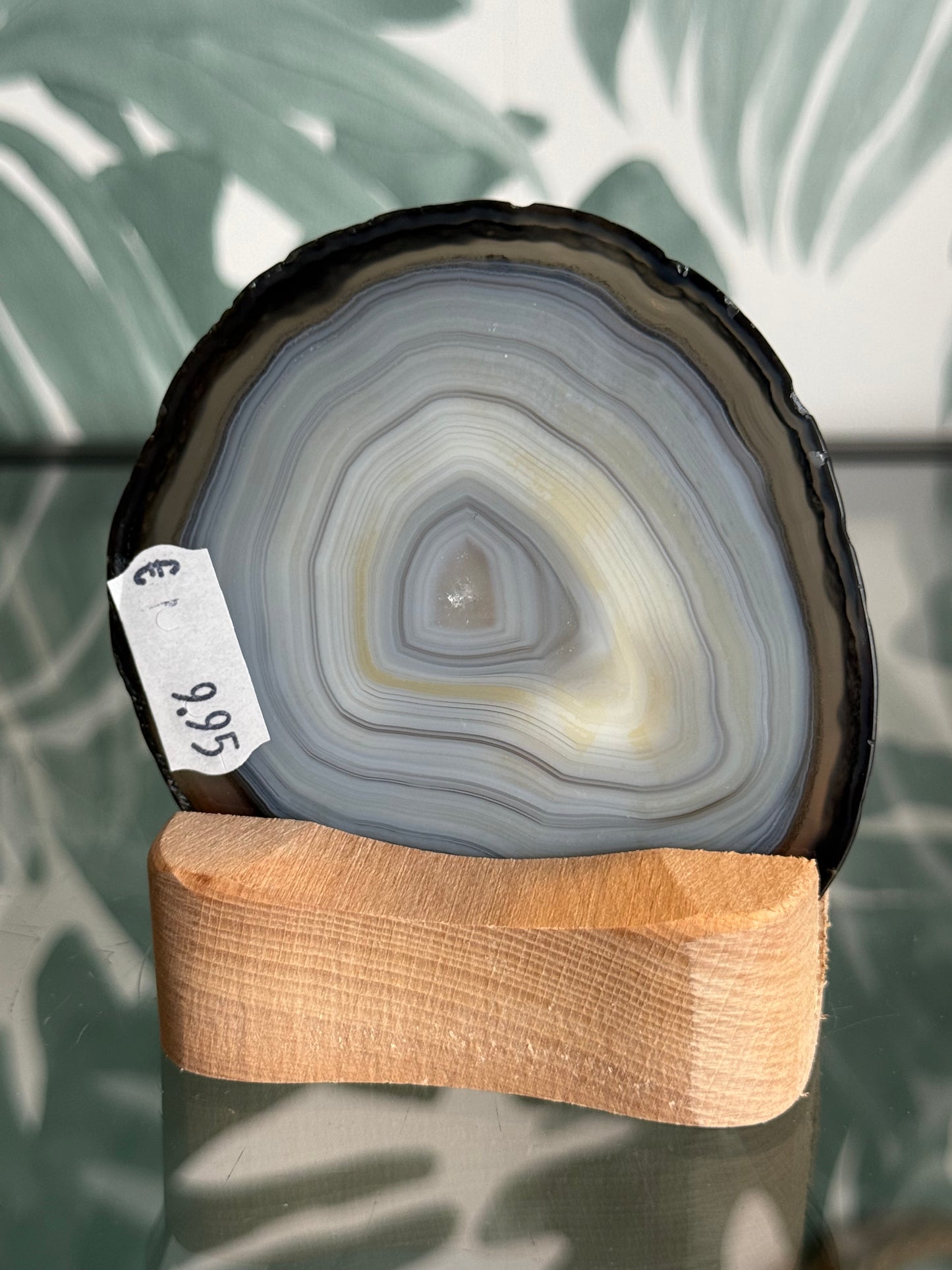 Agaat schijf natuurlijk - #no.240