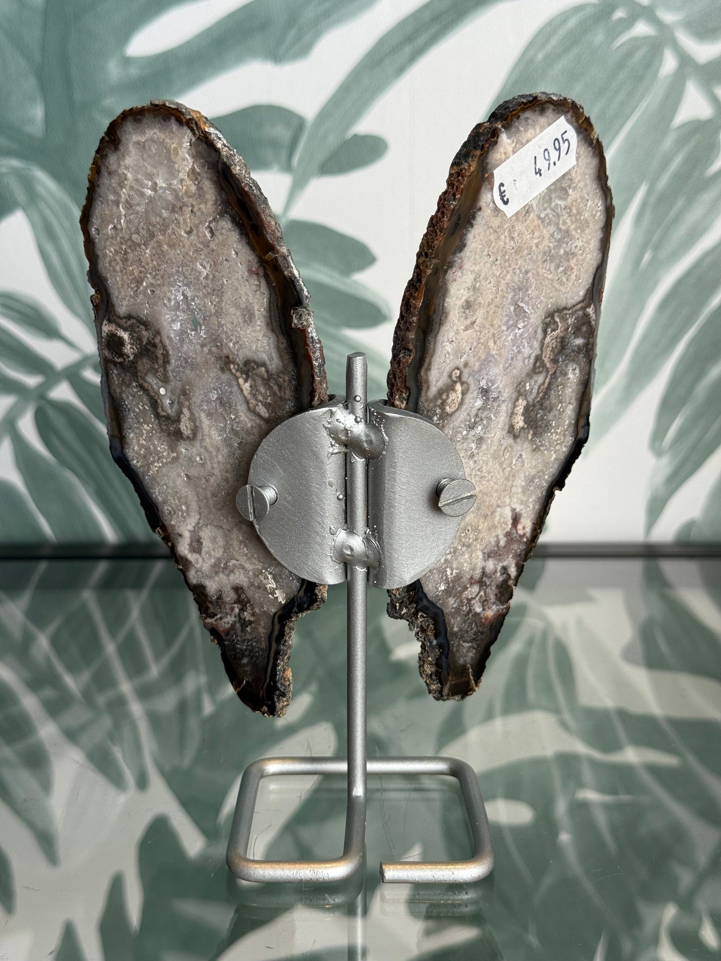 Agaat vlinder op standaard - no.69
