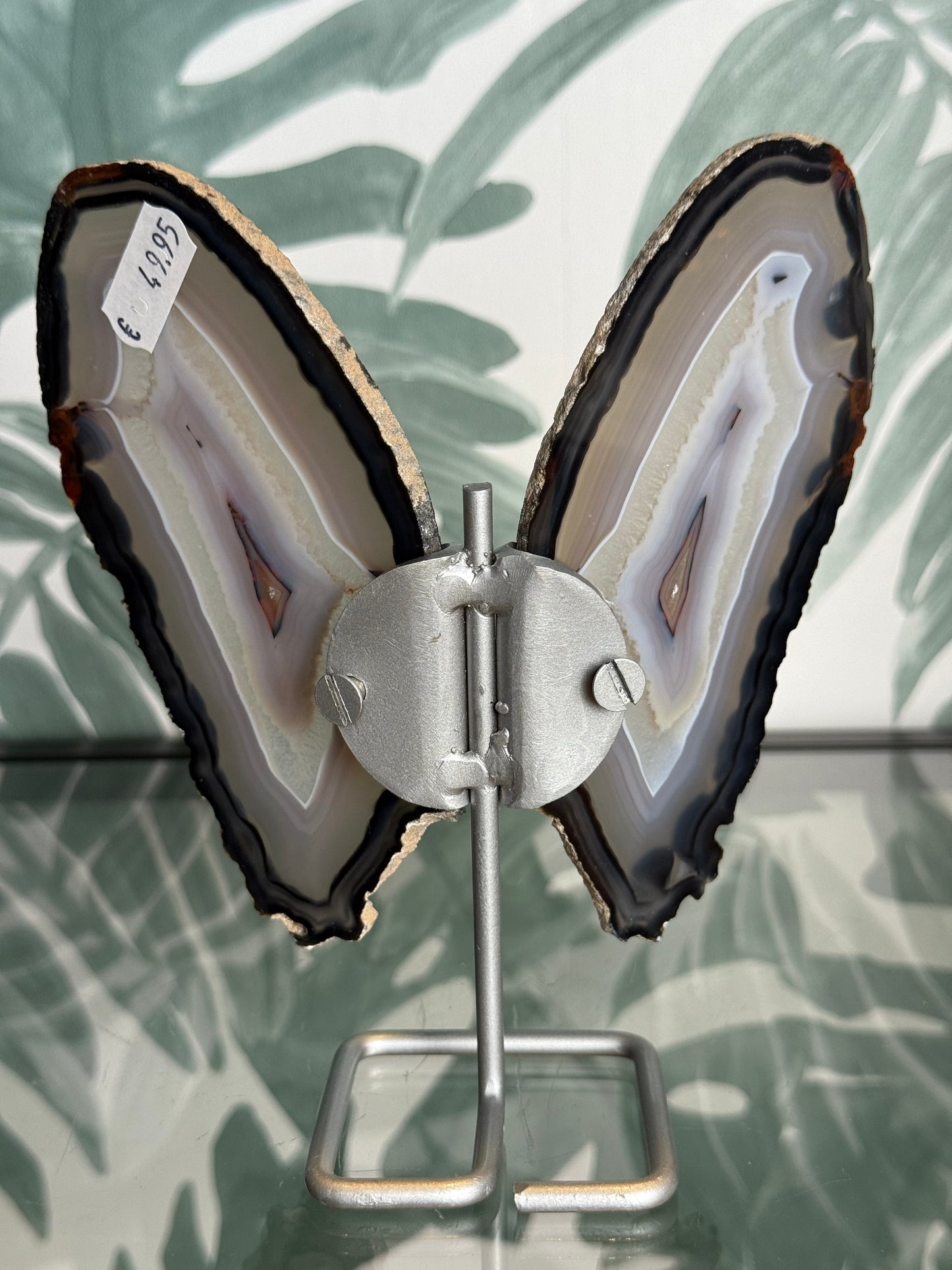 Agaat vlinder op standaard - no.70