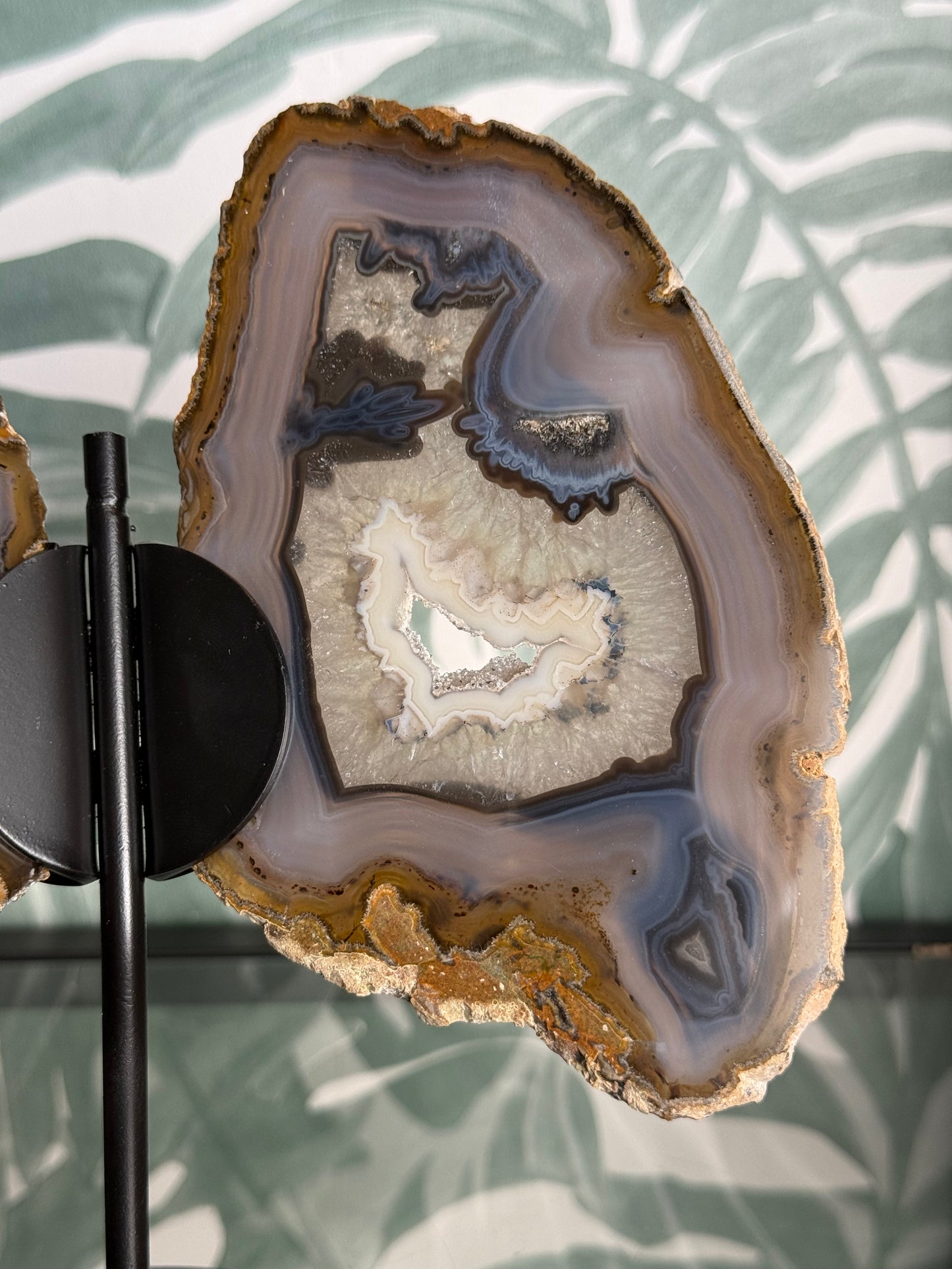 Agaat vlinder op standaard - no.71