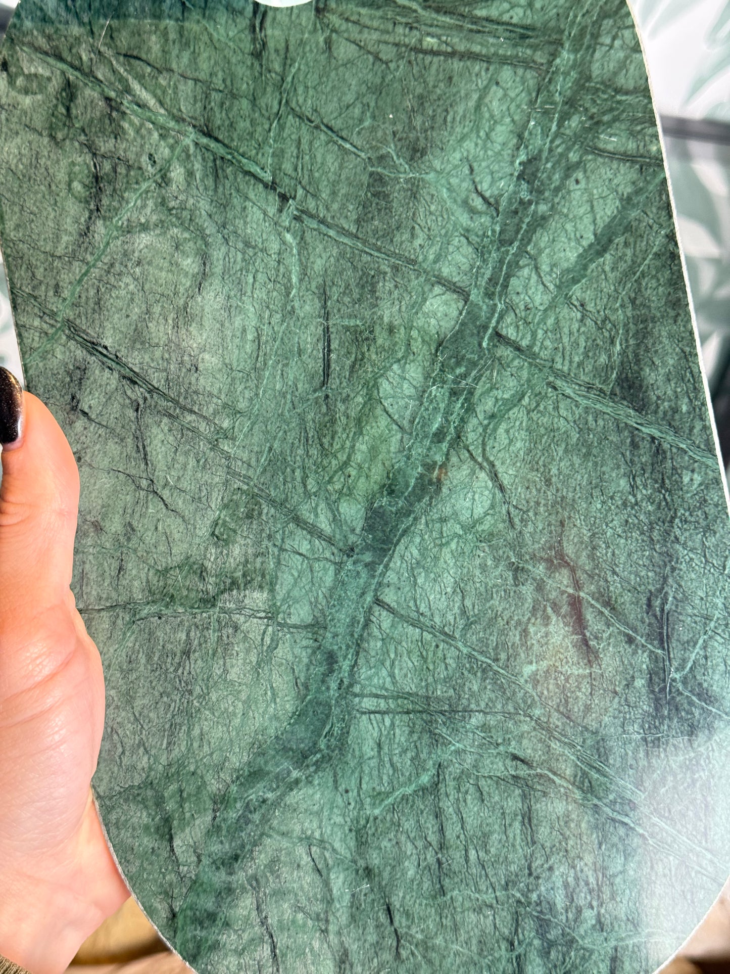 Groene marmeren serveerplank – Senza