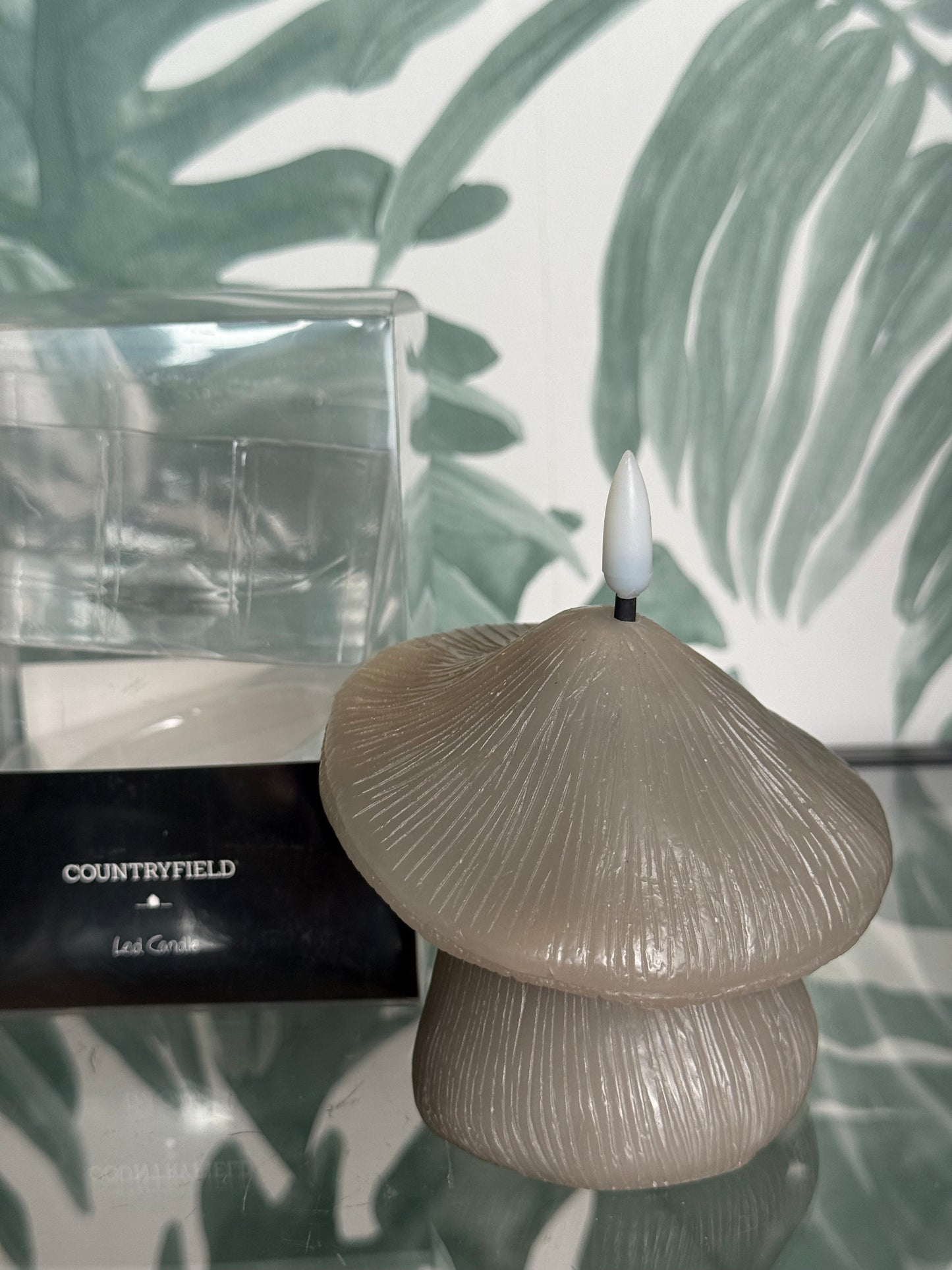 Countryfield LED-kaars – paddenstoel