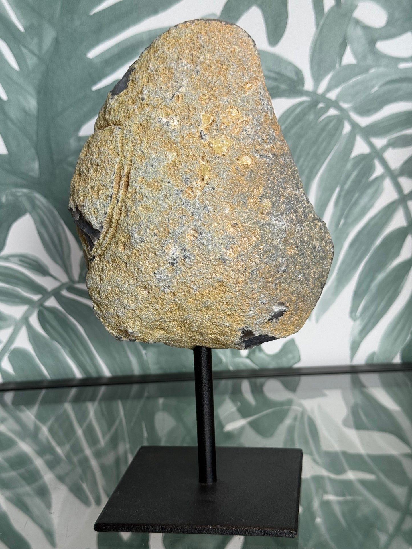 Agaat geode - op standaard #no.101