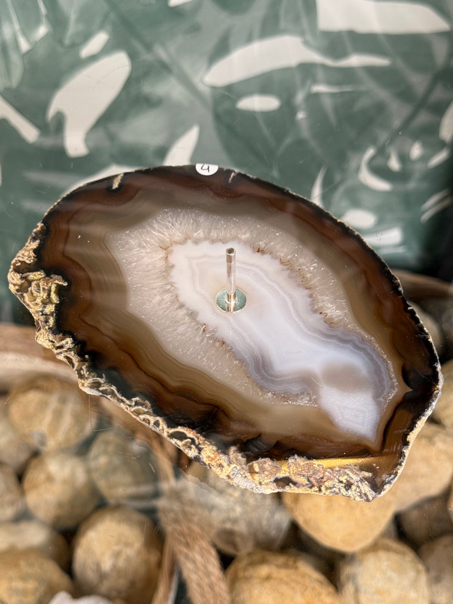 Agaat wierookhouder - no.4