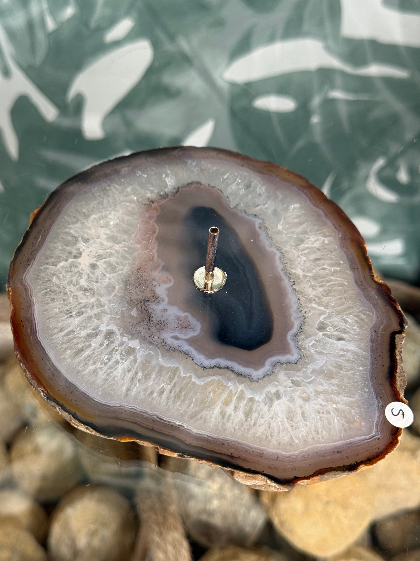 Agaat wierookhouder - no.5