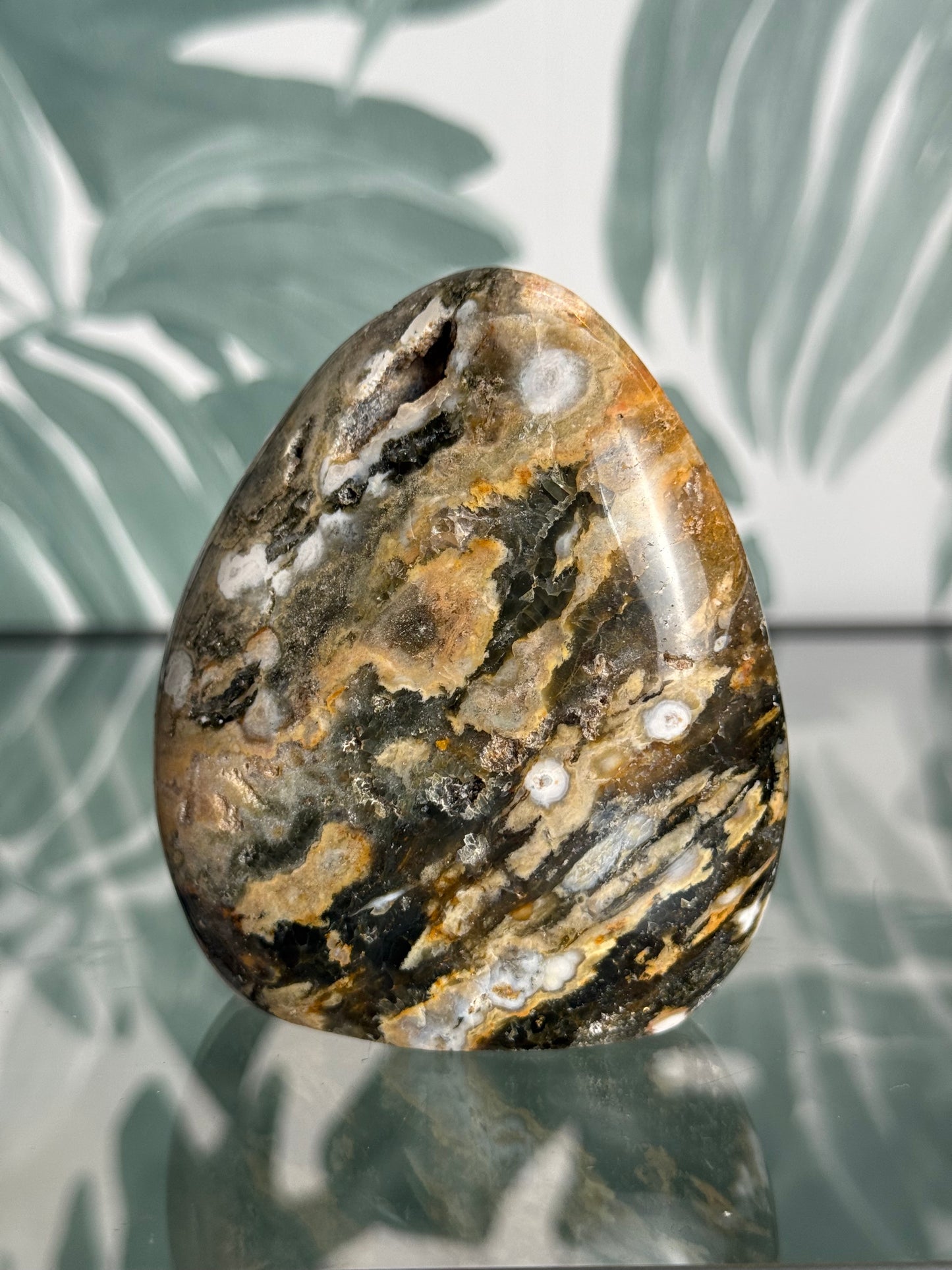 Oceaan jaspis sculptuur -#no.145