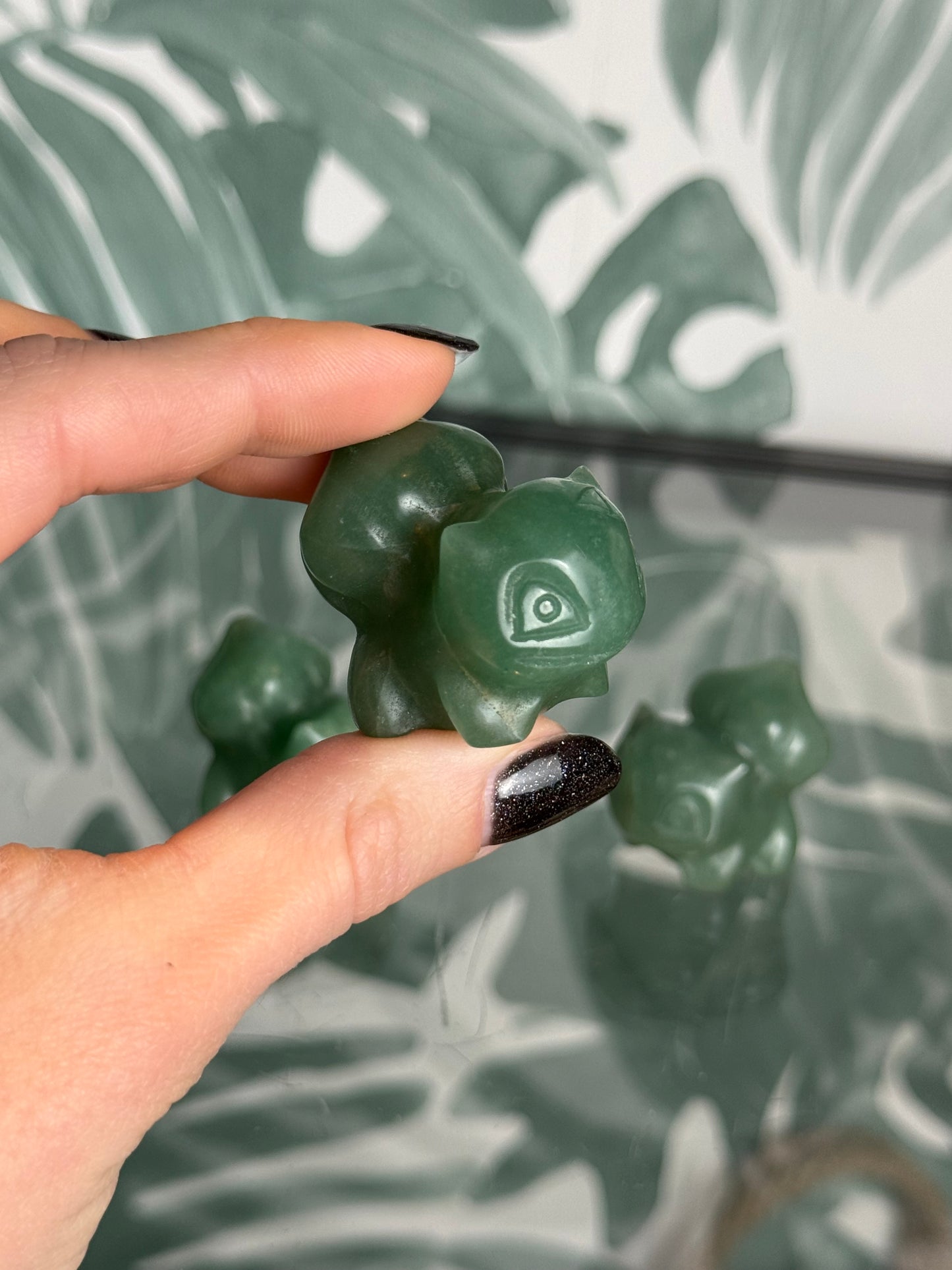 Groene aventurijn bulbasaur - Geluk & groei