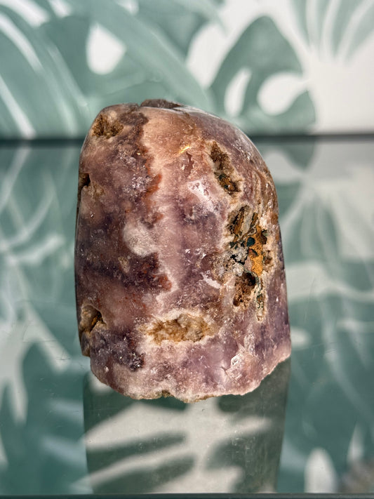 Roze amethist op standvlak - no.197