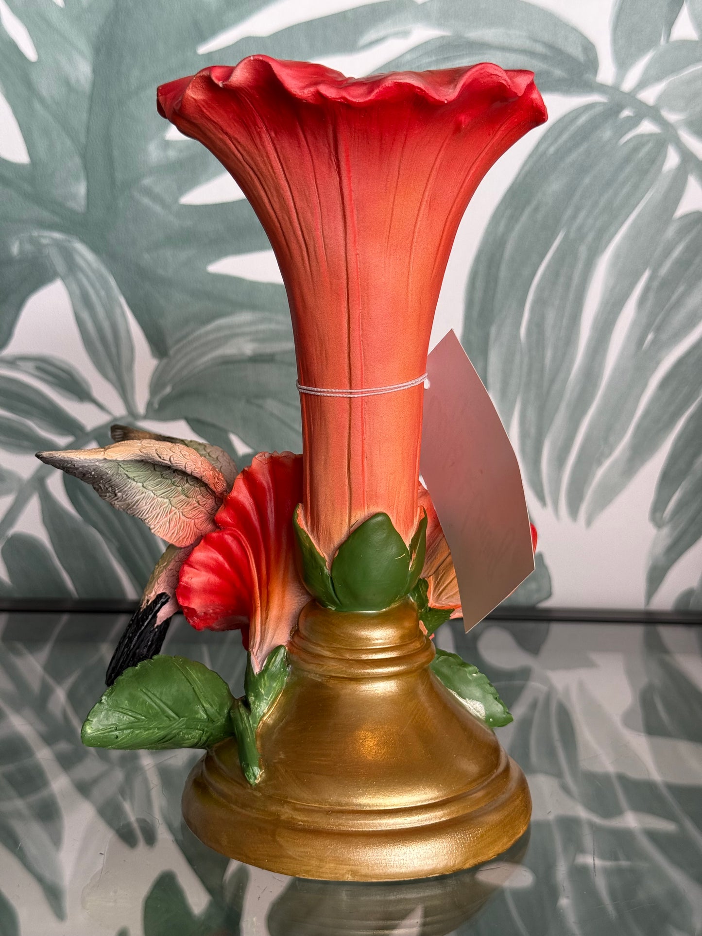 Kandelaar kolibrie met bloem - Light & living