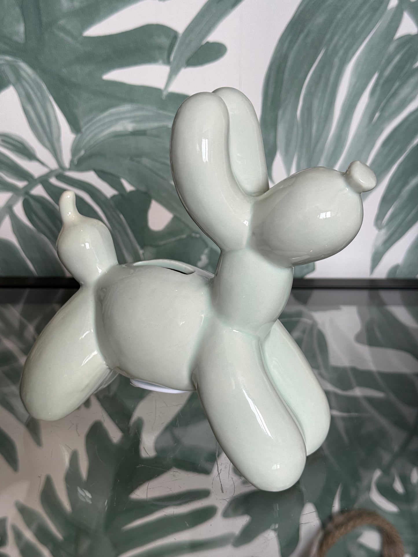Spaarpot ballon hond - 16 x 17,5 cm