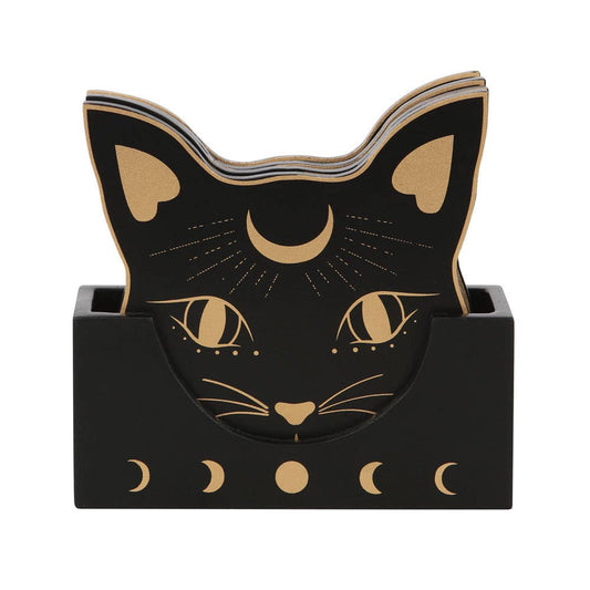Moon Cat - onderzetter set