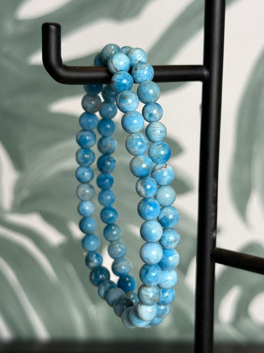 Apatiet armband 6mm (inspiratie & motivatie)