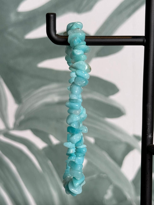 Amazoniet split armband (balans & zelfvertrouwen)