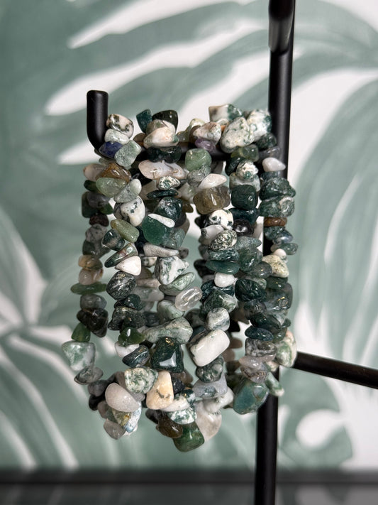 Mosagaat split armband (groei & balans)