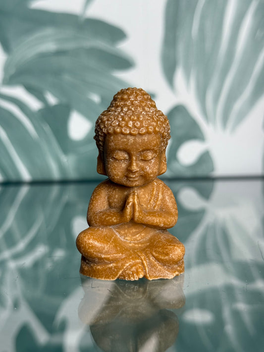 Amberblokje boeddha - original amber
