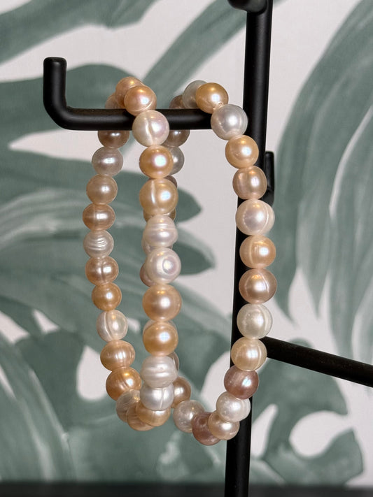 Parelarmband 8 mm – rust & vrouwelijke zachtheid