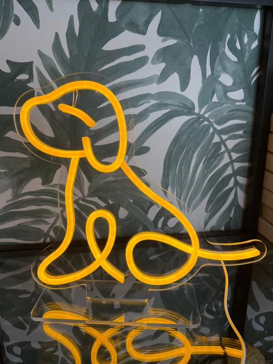 🐾 Neon lamp ‘Hond’