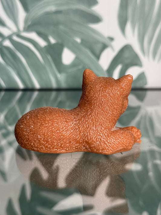 Amberblokje kat - original amber