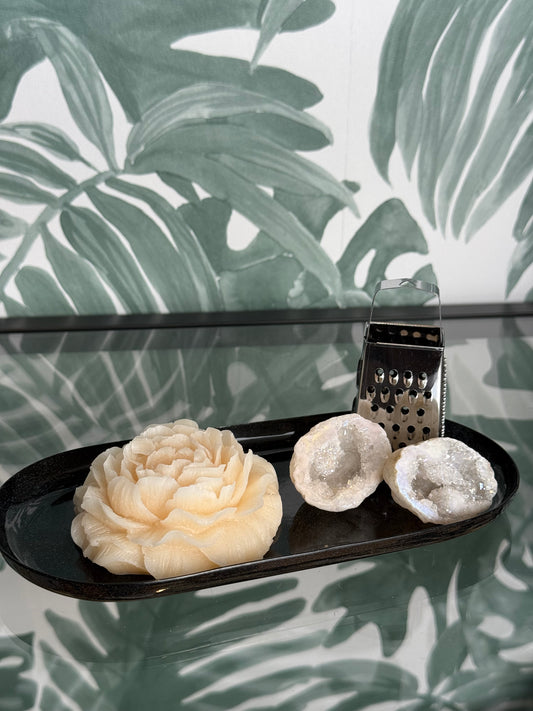 Schaaltje 'zwart' - decoratief metalen schaaltje