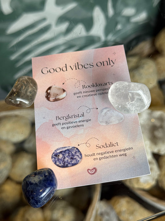 Cadeauset good vibes only