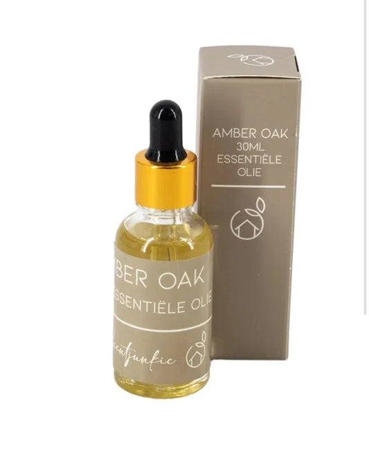 Essentiële olie – Amber Oak (navulling voor geurkristallen)