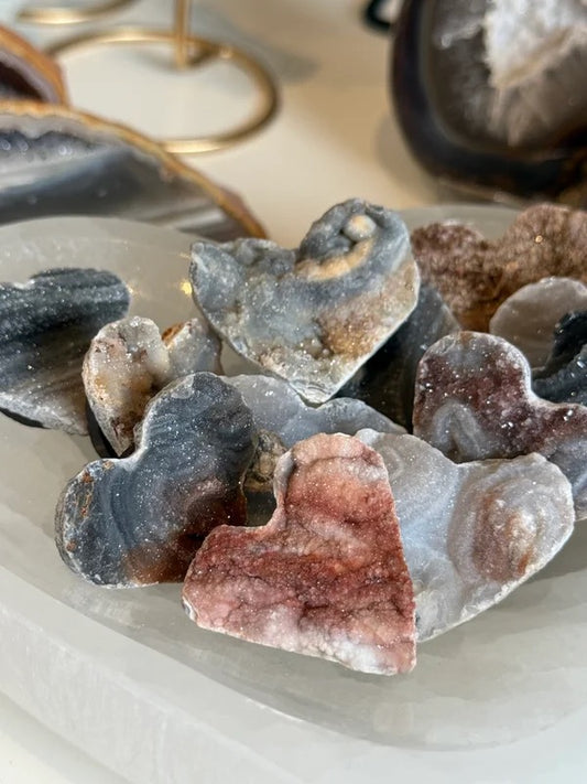 Magneet chalcedoon hartje