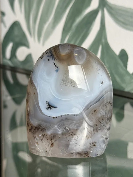 Dendriet agaat sculptuur #no.362