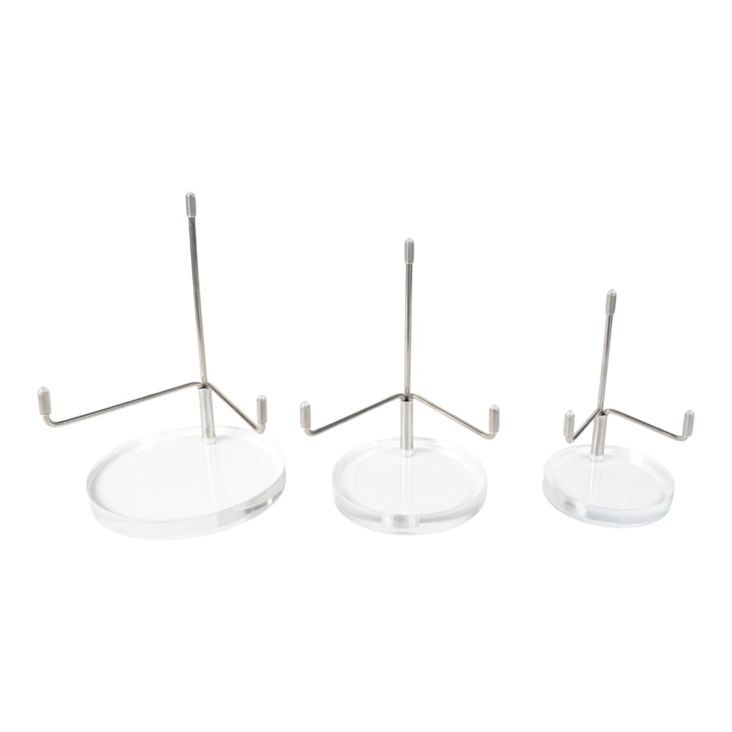 Luxe houder plexi glas - beweegbare pootjes