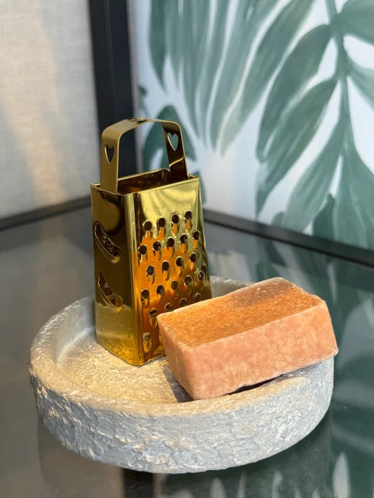 ✨ Raspje goud – voor amberblokjes