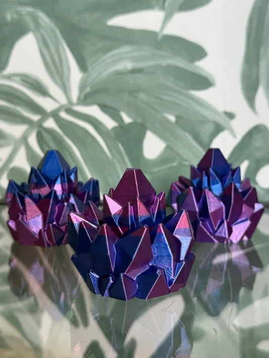 Crystal fidget spinner