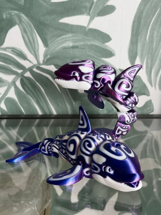 Flexi tattooed orca